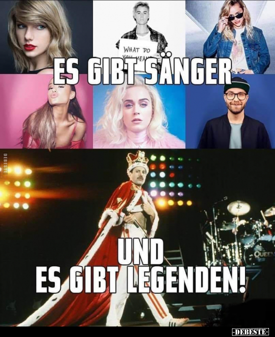 Es gibt Sänger und es gibt Legenden!.. - Lustige Bilder | DEBESTE.de