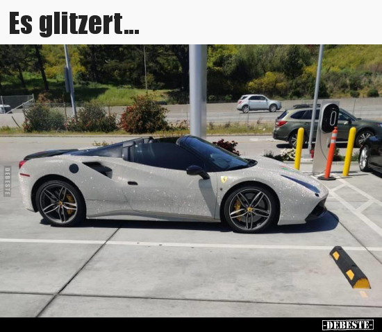 Es glitzert...
