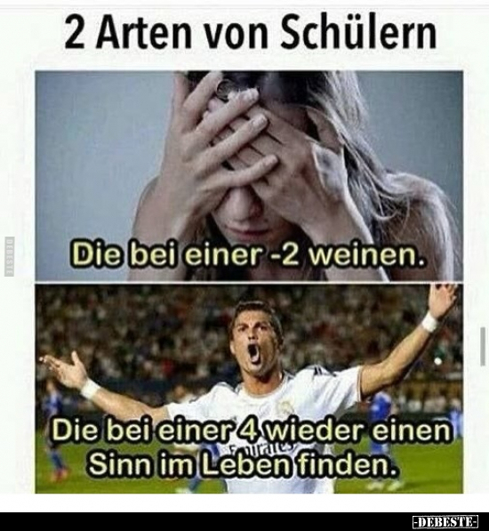 2 Arten von Schülern... - Lustige Bilder | DEBESTE.de