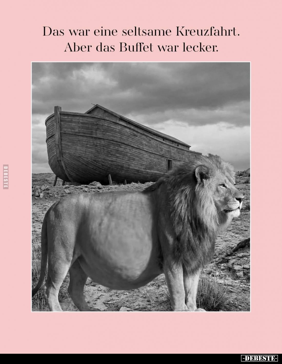 Das war eine seltsame Kreuzfahrt.
Aber das Buffet war lecker.
