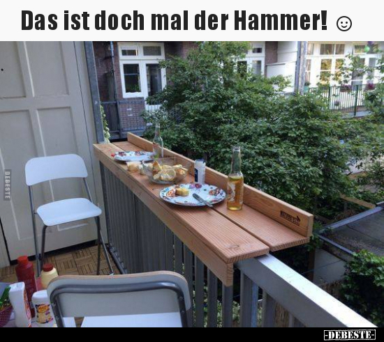 Das ist doch mal der Hammer!.. - Lustige Bilder | DEBESTE.de