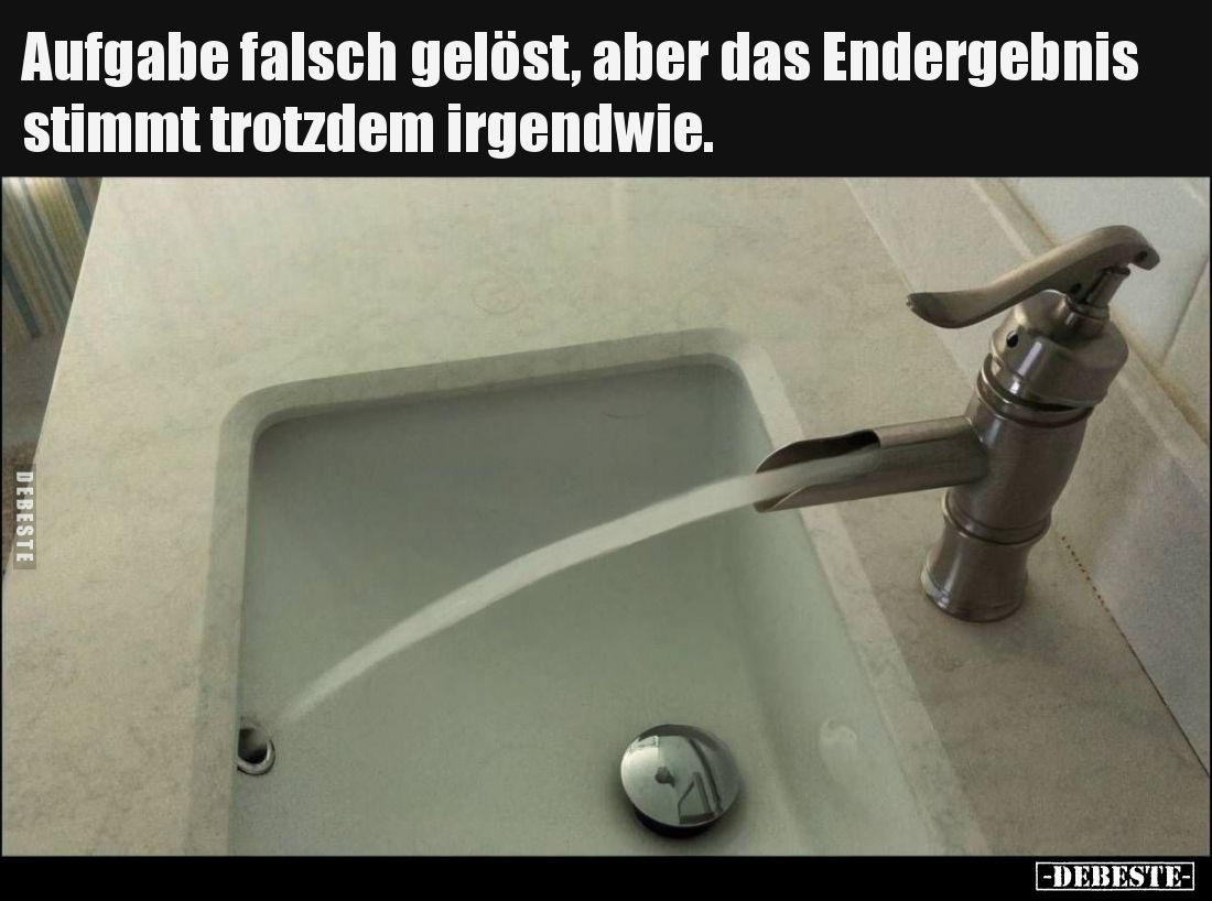 Aufgabe falsch gelöst, aber das Endergebnis stimmt trotzdem irgendwie.