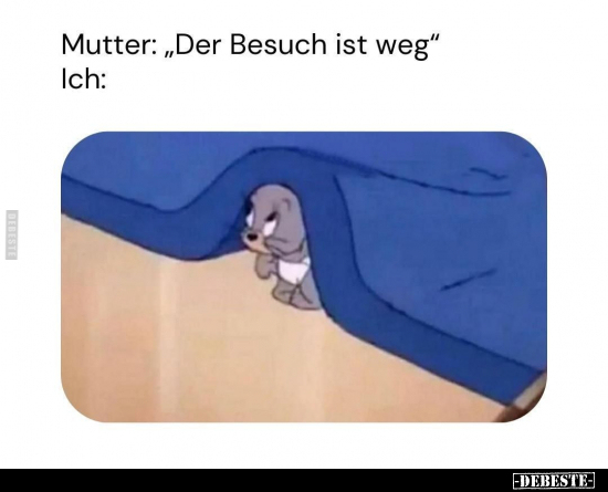 Mutter: "Der Besuch ist weg.".. - Lustige Bilder | DEBESTE.de