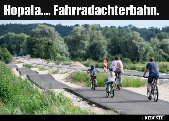 Hopala.... Fahrradachterbahn... - Lustige Bilder | DEBESTE.de