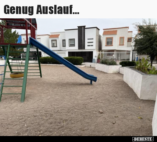 Genug Auslauf