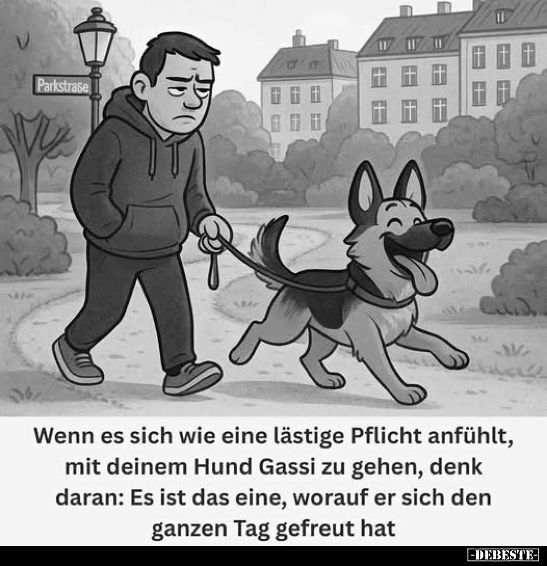 Wenn es sich wie eine lästige Pflicht anfühlt, mit deinem Hund Gassi zu gehen, denk daran: Es ist das eine, worauf er sich de...