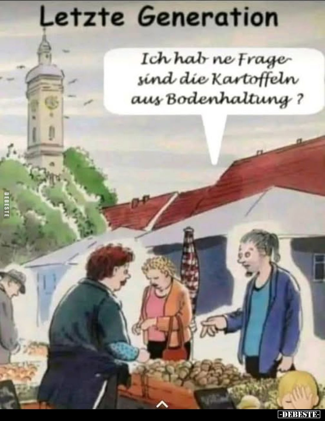 Letzte Generation
-
Ich hab ne Frage sind die Kartoffeln aus Bodenhaltung?