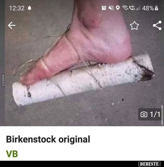 Birkenstock original.. - Lustige Bilder | DEBESTE.de