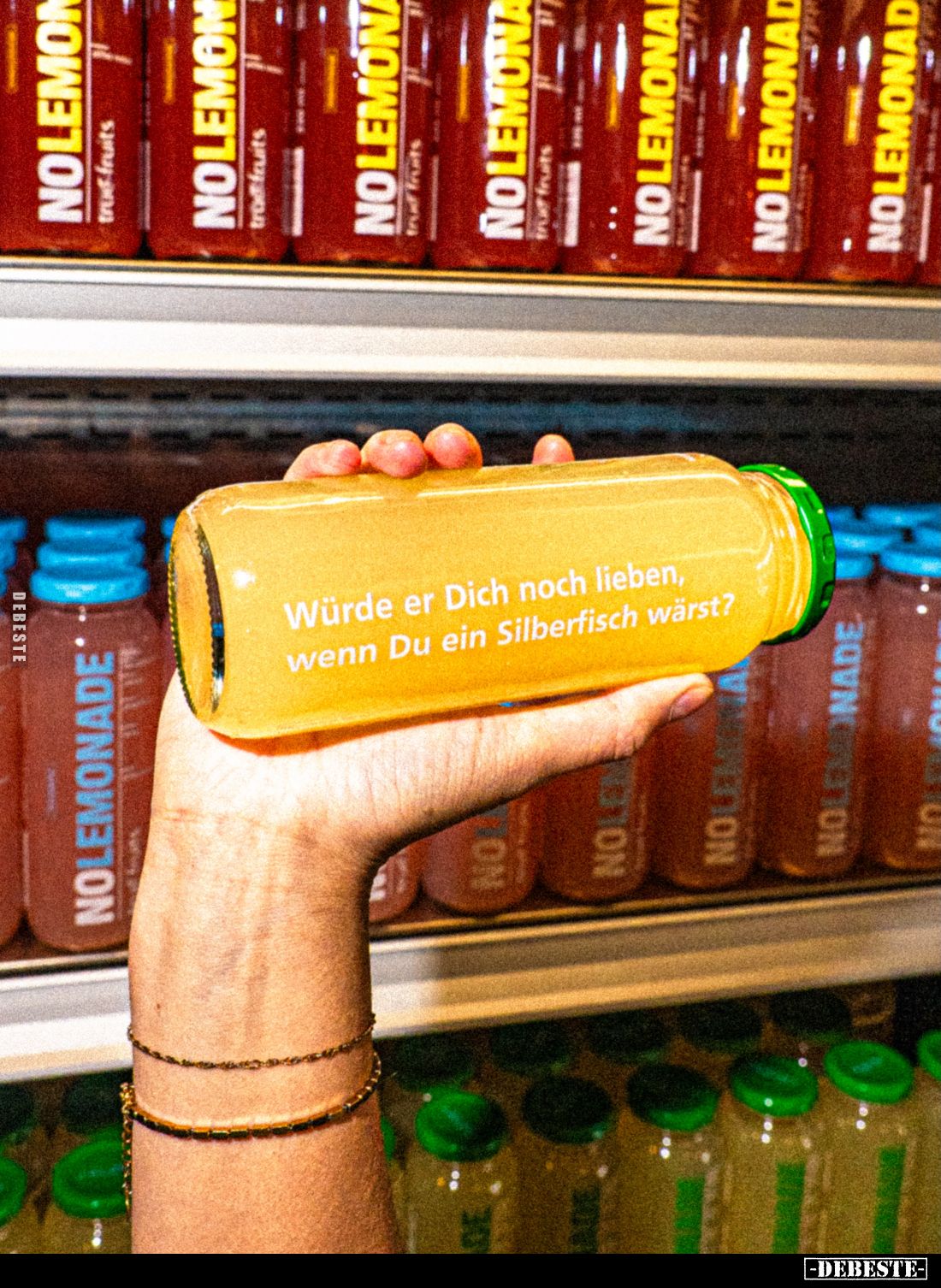 Würde er Dich noch lieben, wenn Du ein Silberfisch wärst?