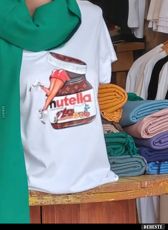 Nutella, Frauen, T Shirt