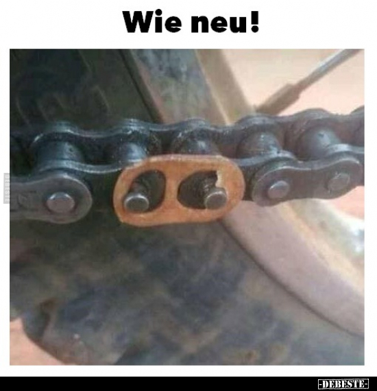 Wie neu!
