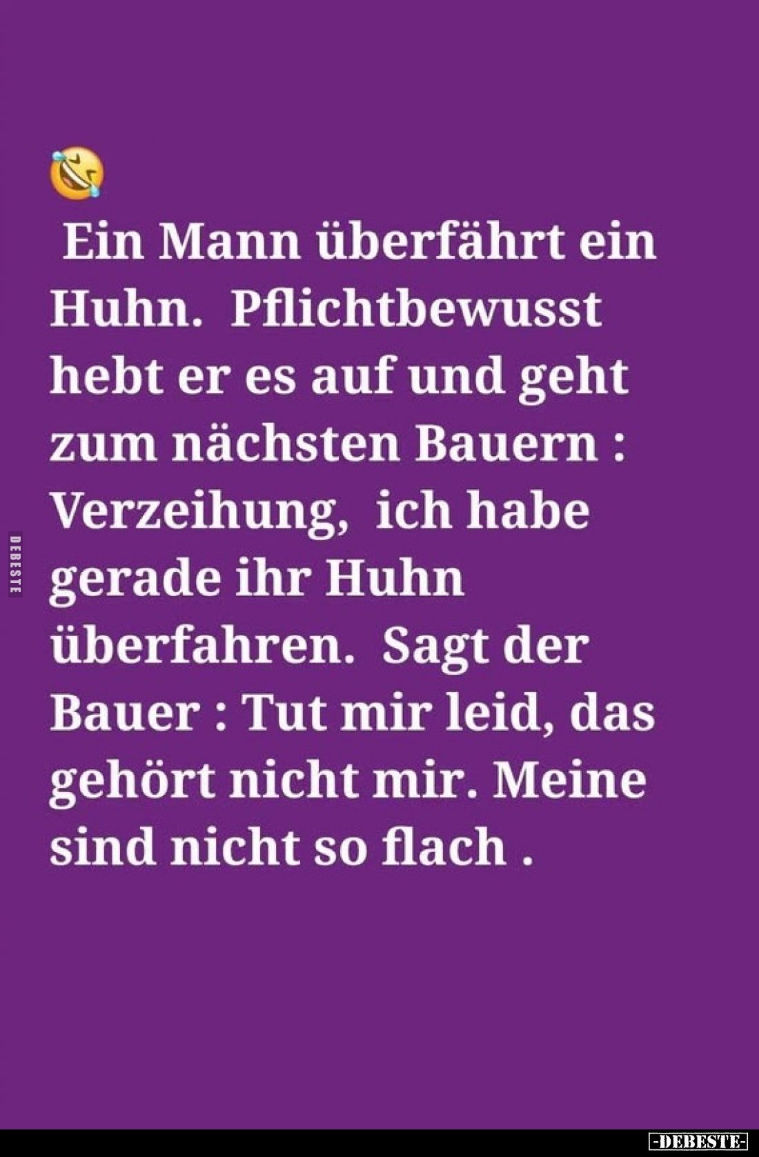 Ich bin einer dieser Kavaliere, die einer weinenden Frau die Schulter anbieten... um Ihre Beine darauf zu legen!