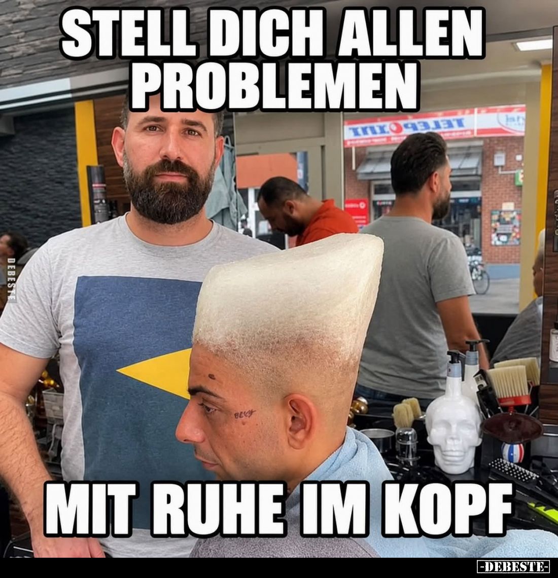 Stell dich allen Problemen
mit Ruhe im Kopf.