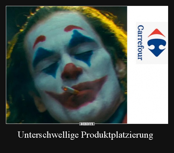 Unterschwellige Produktplatzierung..