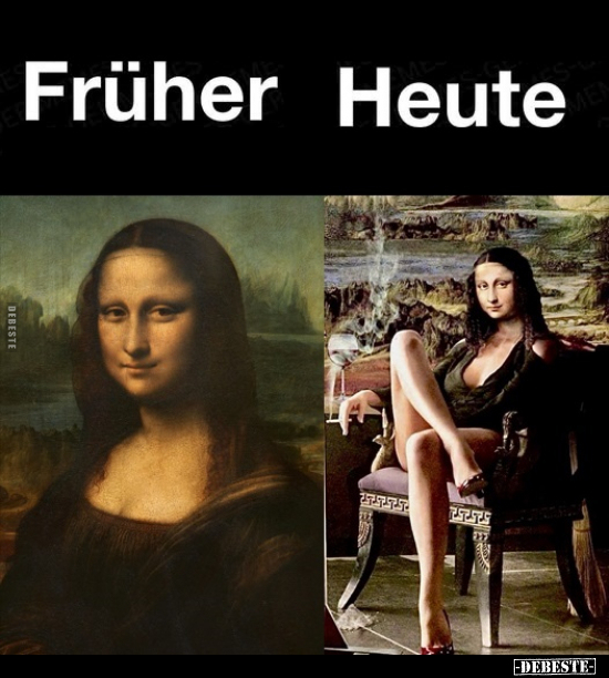 Früher vs Heute.