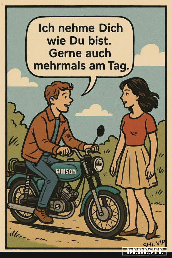 Ich nehme dich, so wie du bist - Lustige Bilder | DEBESTE.de