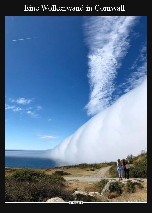 Eine Wolkenwand in Cornwall.. - Lustige Bilder | DEBESTE.de