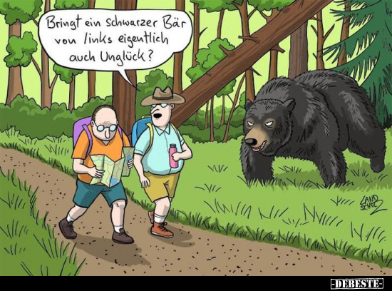 Bringt ein Schwarzer Bär.. - Lustige Bilder | DEBESTE.de