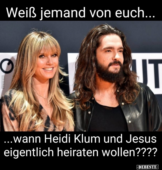 Weiß jemand von euch...?