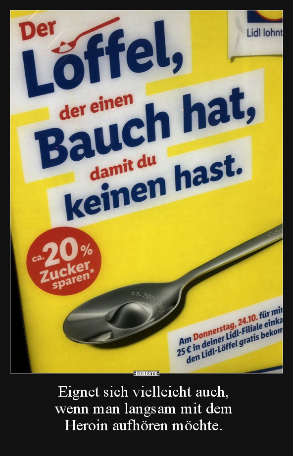 Eignet sich vielleicht auch, wenn man langsam mit dem..
