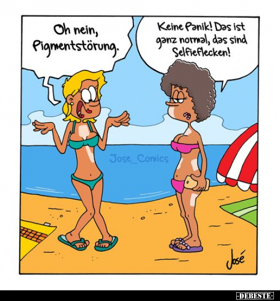 Oh nein, Pigmentstörung.. - Lustige Bilder | DEBESTE.de