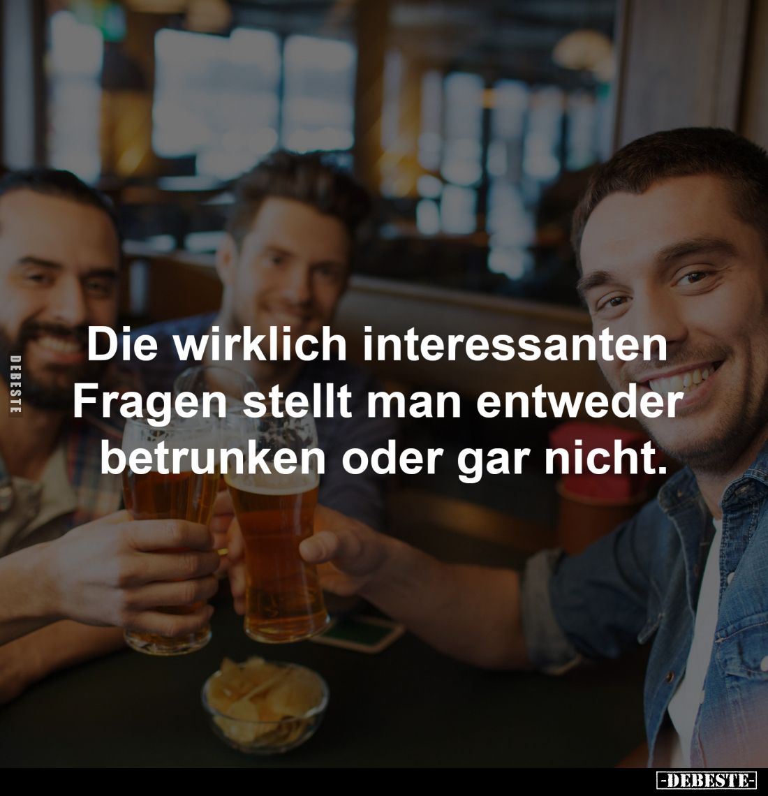 Die wirklich interessanten Fragen stellt... - Lustige Bilder | DEBESTE.de