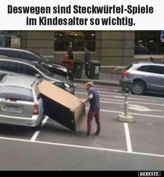 Deswegen sind Steckwürfel-Spiele.. - Lustige Bilder | DEBESTE.de