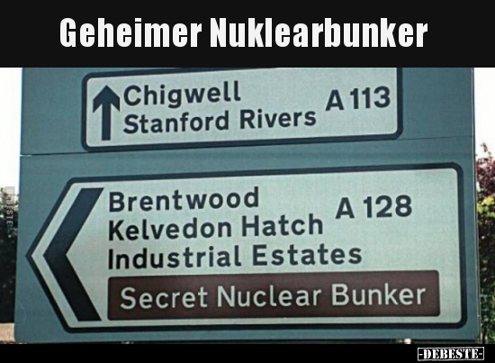 Geheimer Nuklearbunker.. - Lustige Bilder | DEBESTE.de
