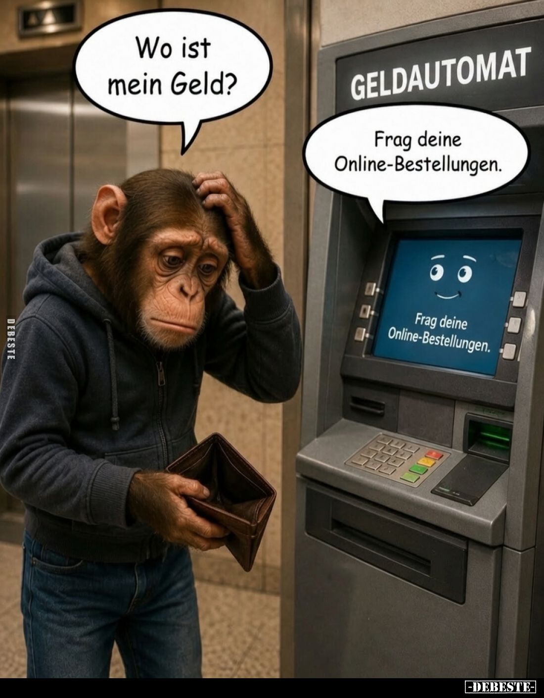 Wo ist mein Geld? -
Frag deine Online-Bestellungen.