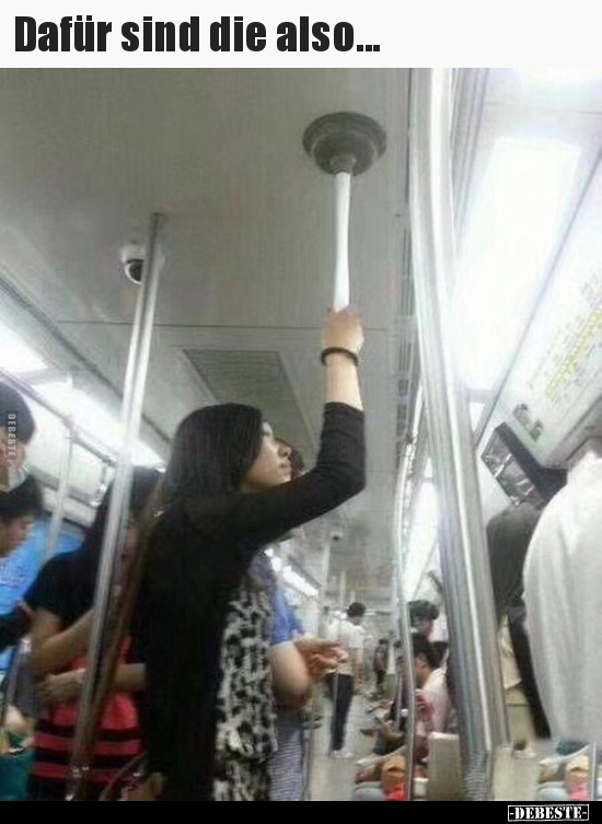 Dafür sind die also...