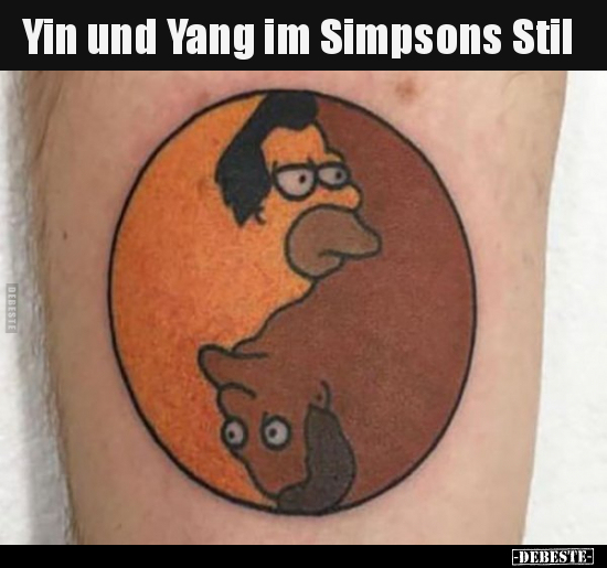 Yin und Yang im Simpsons Stil.. - Lustige Bilder | DEBESTE.de