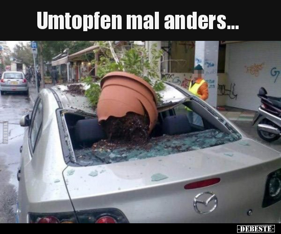 Umtopfen mal anders..