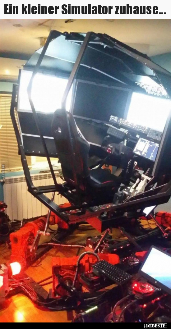 Ein kleiner Simulator zuhause...