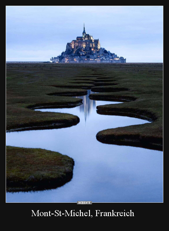 Mont-St-Michel, Frankreich.. - Lustige Bilder | DEBESTE.de