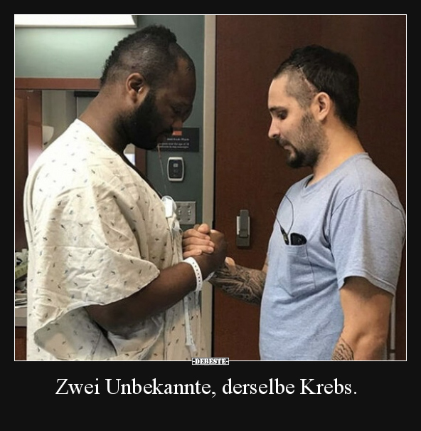 Zwei Unbekannte, derselbe Krebs... - Lustige Bilder | DEBESTE.de