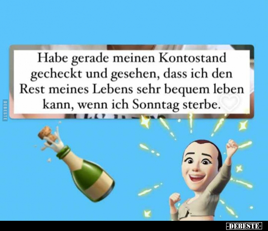 Lebens, Sehr, Leben, Wenn, Sonntag