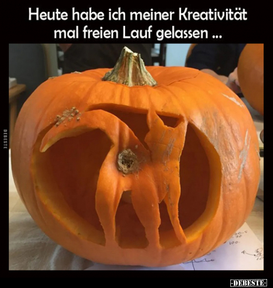 Heute habe ich meiner Kreativität mal freien Lauf.. - Lustige Bilder | DEBESTE.de