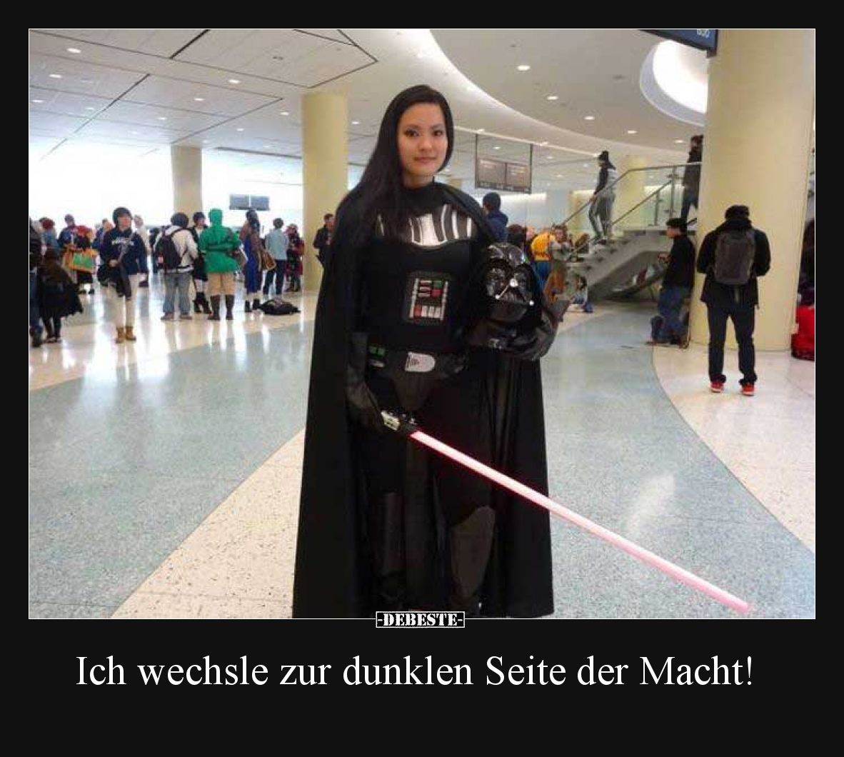 Ich wechsle zur dunklen Seite der Macht!