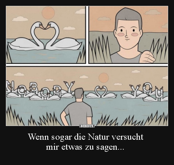 Wenn sogar die Natur versucht mir etwas zu sagen... - Lustige Bilder | DEBESTE.de