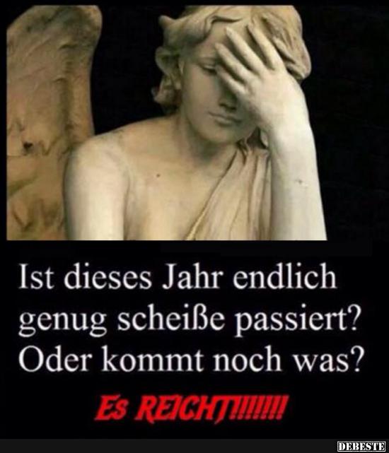 Ist dieses Jahr endlich genung...?