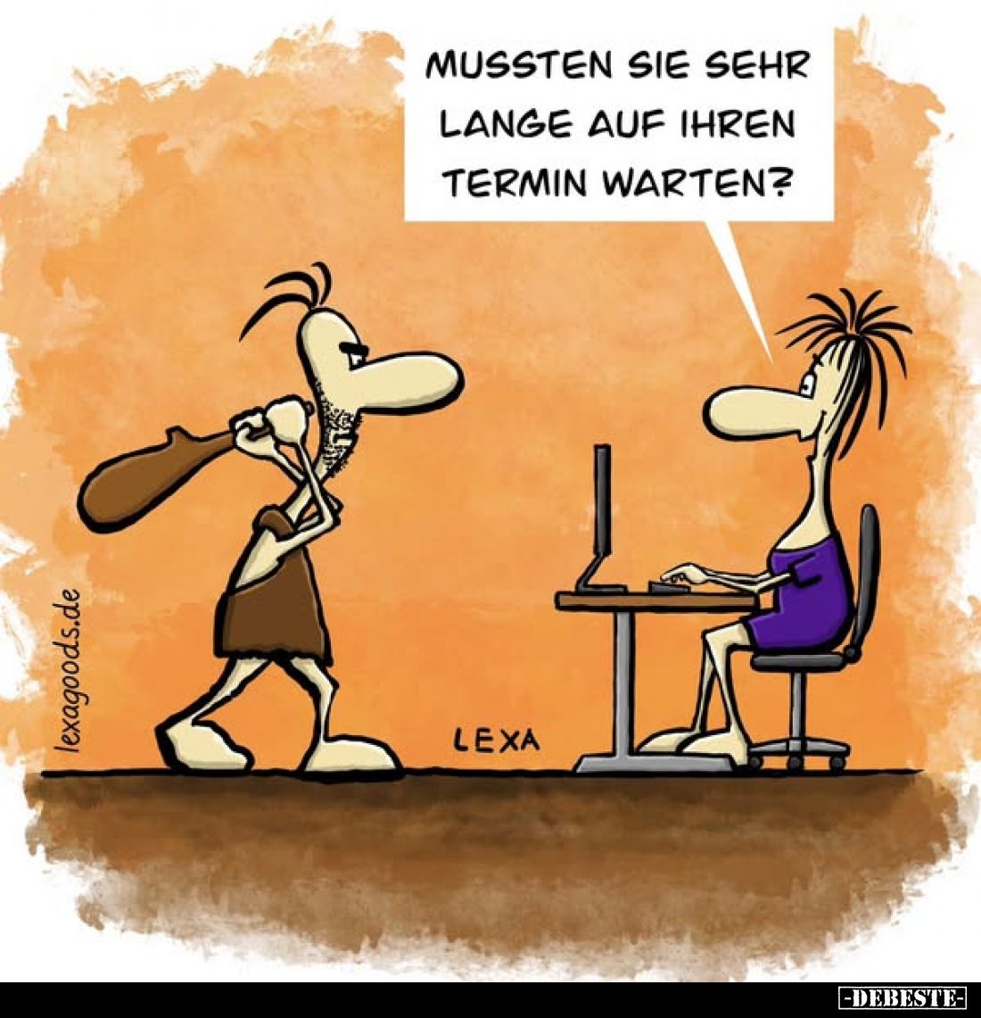 Mussten sie sehr lange auf ihren Termin warten?