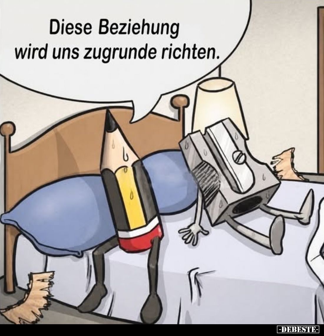 Diese Beziehung wird uns zugrunde richten.