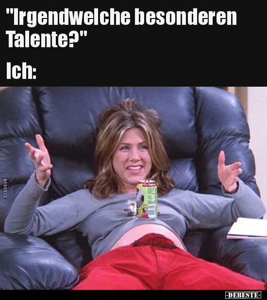 "Irgendwelche besonderen Talente?"... - Lustige Bilder | DEBESTE.de