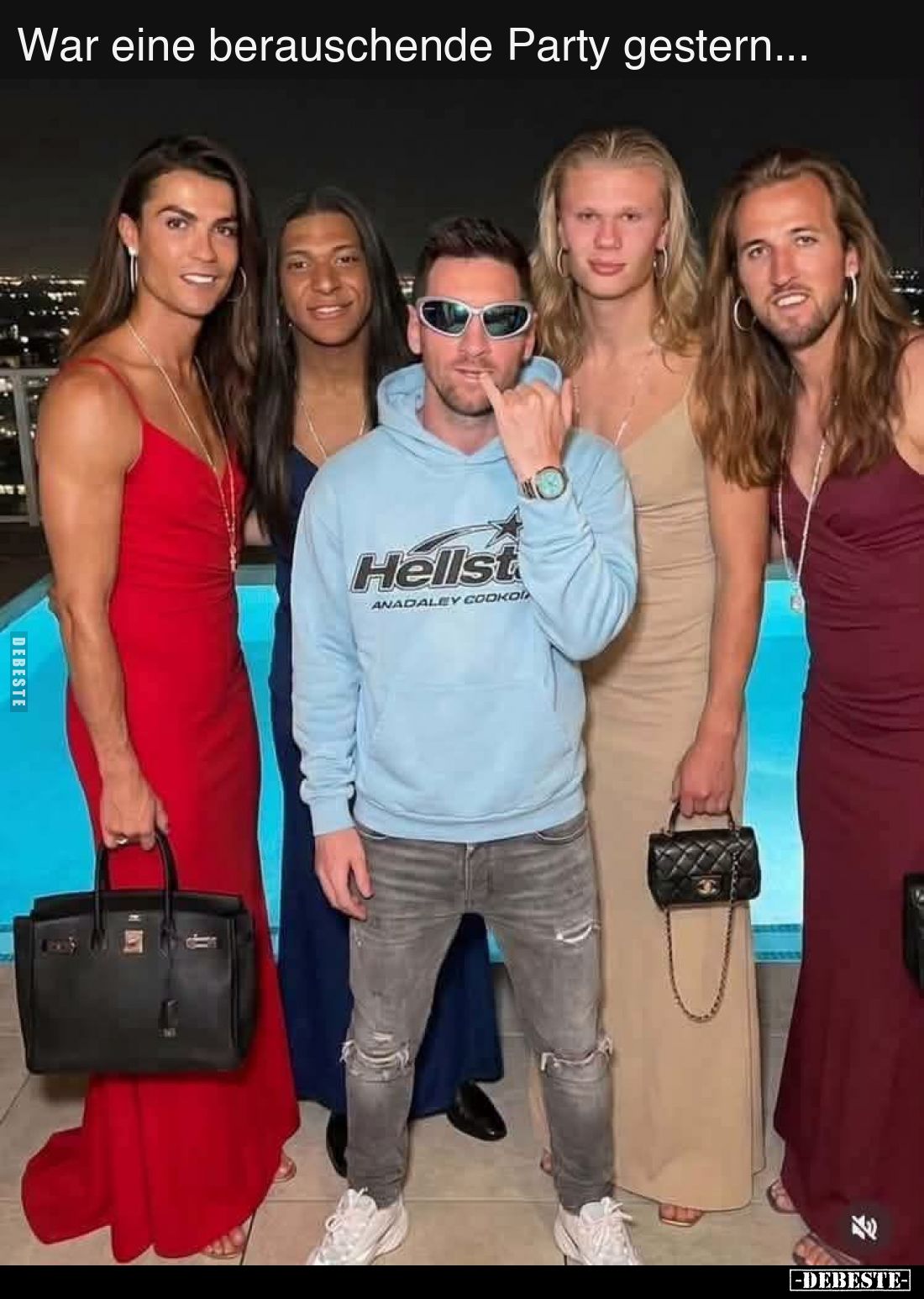 War eine berauschende Party gestern...