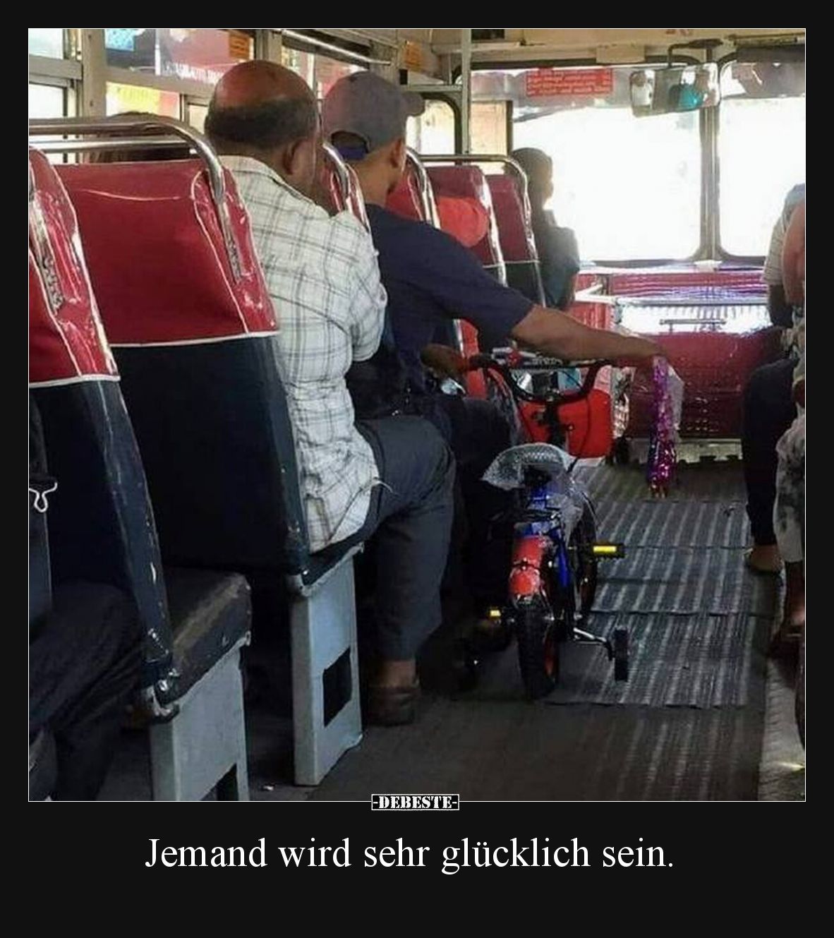 Jemand wird sehr glücklich sein.