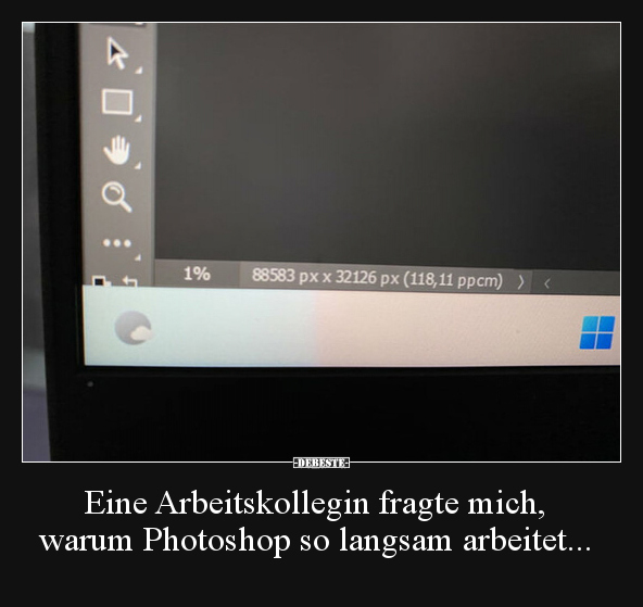 Eine Arbeitskollegin fragte mich, warum Photoshop so.. - Lustige Bilder | DEBESTE.de
