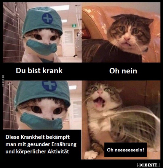 Du bist krank.. Lustige Bilder, Sprüche, Witze, echt lustig