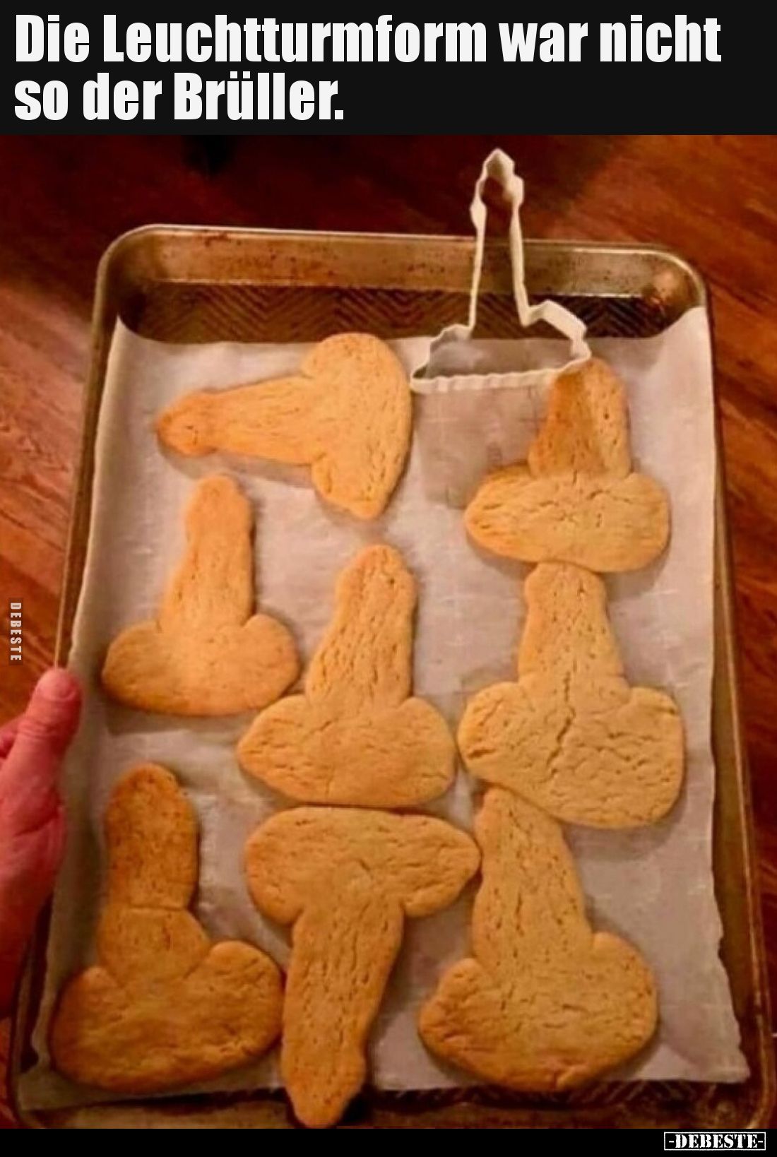 Die Leuchtturmform war nicht so der Brüller...