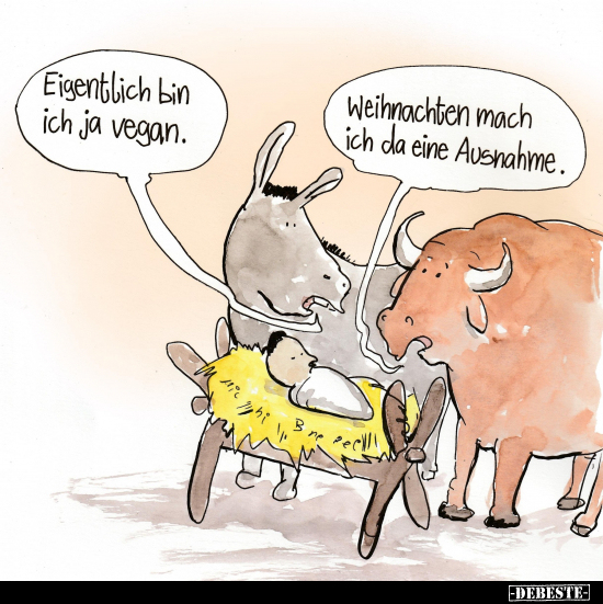 Eigentlich bin ich ja vegan... - Lustige Bilder | DEBESTE.de