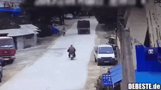 Tja, das kommt davon..